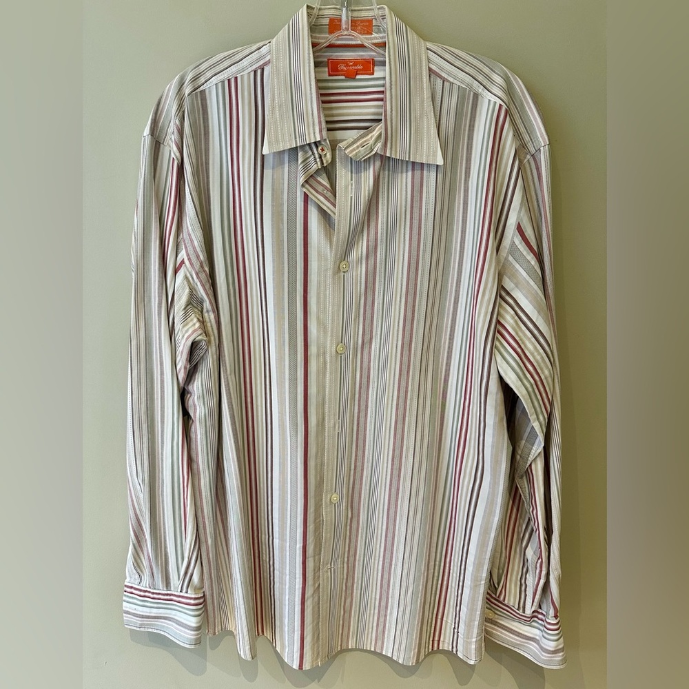 Men’s Faconnable Striped Men's Shirt | Faconnable dress shirt